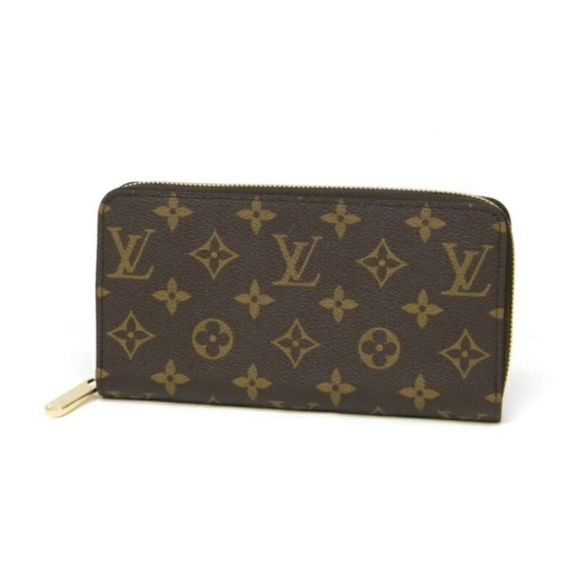 Louis Vuitton Cloth Bag Zippy Wallet Monogram Round Zipper Long Wallet Handbag - Picture 1 of 5
